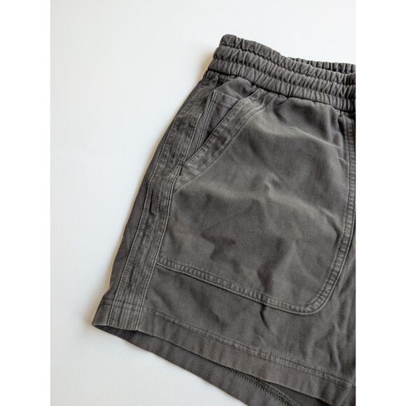 Athleta Farallon Shorts Women's 18 Olive Army Green Pockets Drawstring - Picture 3 of 10